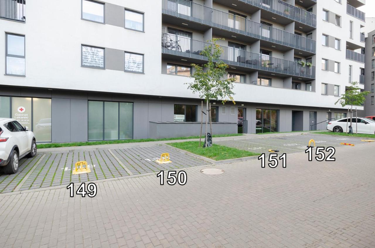 Sky Home- Blue Apartament -Manufaktura, Bezplatny Parking, Klima, Dostep Na Kod Łódź Esterno foto